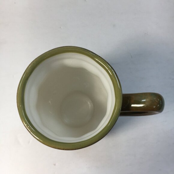 Certified International Scalloped Sunflower Footed Mug Set 4 Margaret Le Van - Picture 4 of 8